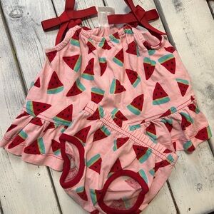 Hanna Andersson watermelom set